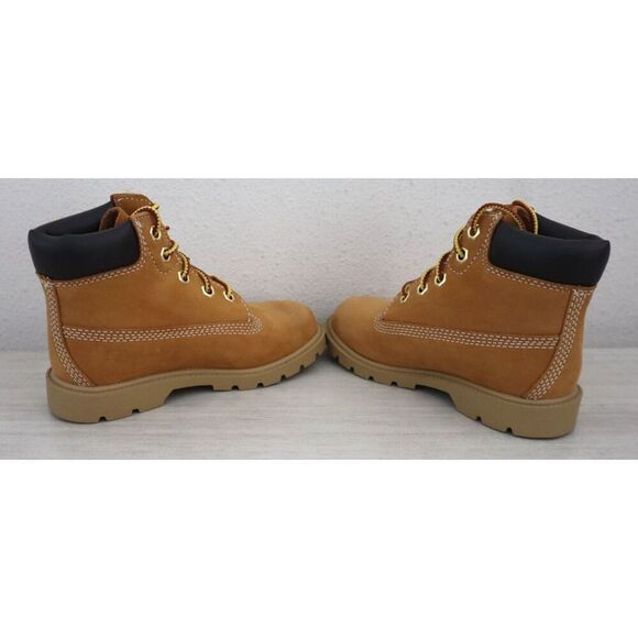 Timberland 010860 Toddler Boys Sz 10M Wheat Nubuck Classic 6" Waterproof Boots - Picture 9 of 11